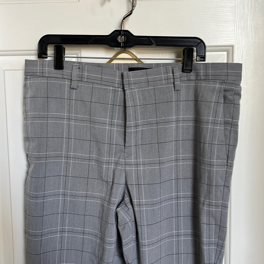 H&M men’s plaid dress pants